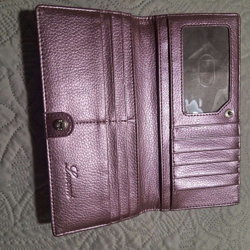 Lavemi Chic Metallic Purple Wallet